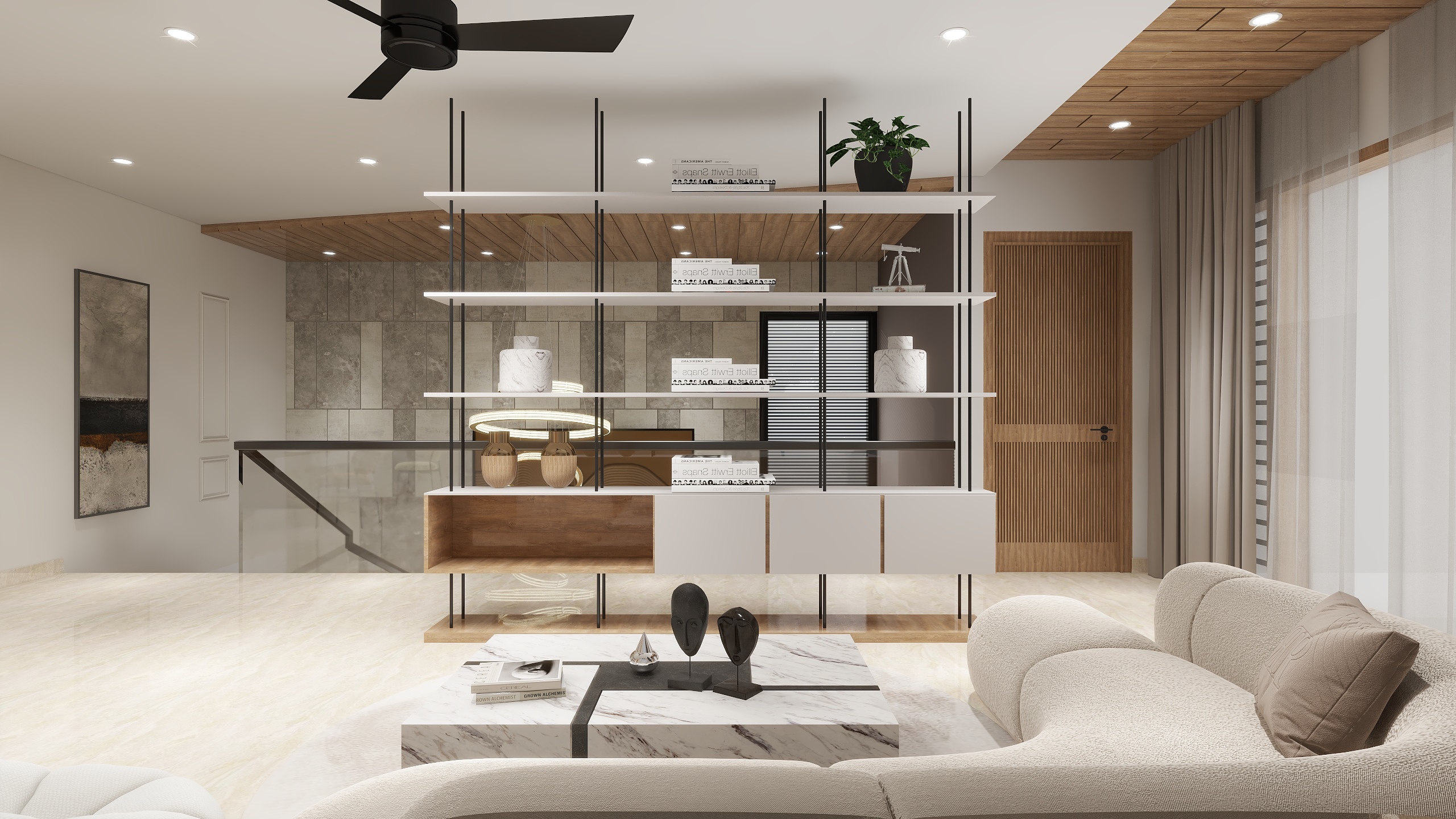 Beyond the Stairs:现代上层生活空间-13