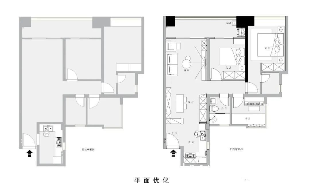 90㎡精装房改造-0
