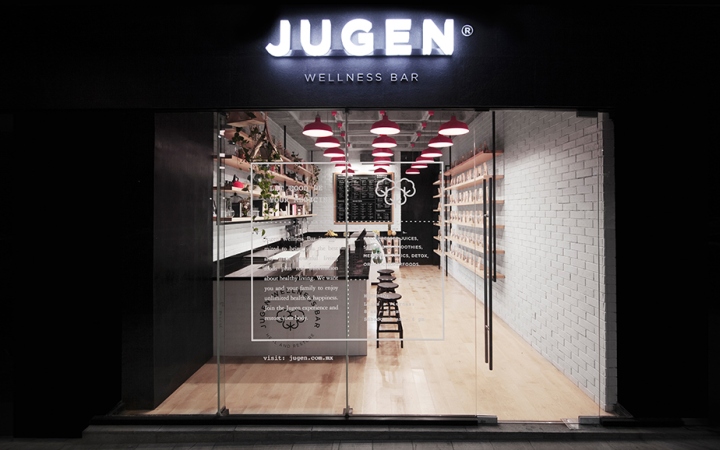 Jugen Wellness鲜榨果汁吧室内设计丨Anagrama-17