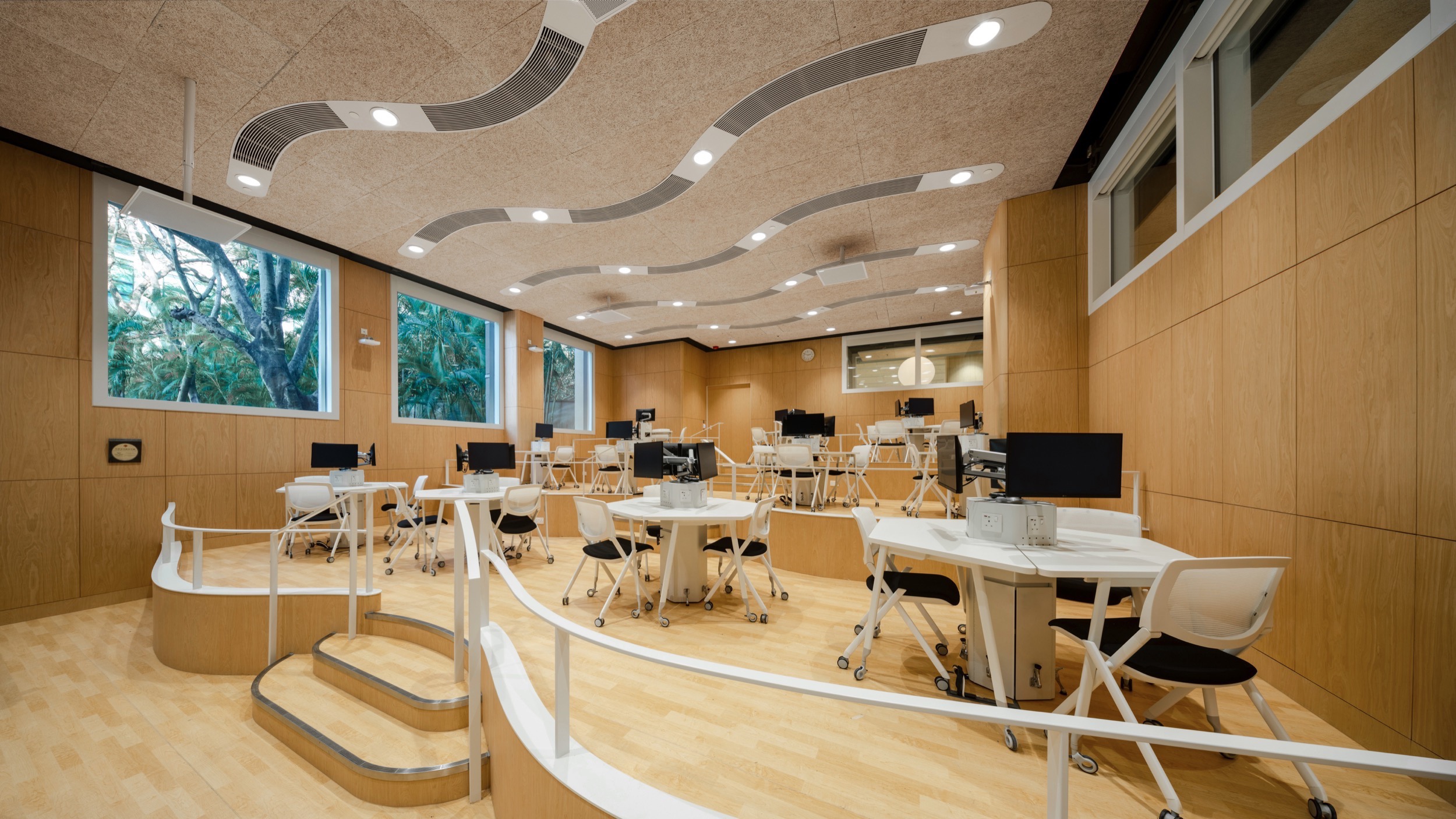 岭南大学翻转讲座厅丨中国香港丨Atelier Nuno-3