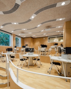 岭南大学翻转讲座厅丨中国香港丨Atelier Nuno