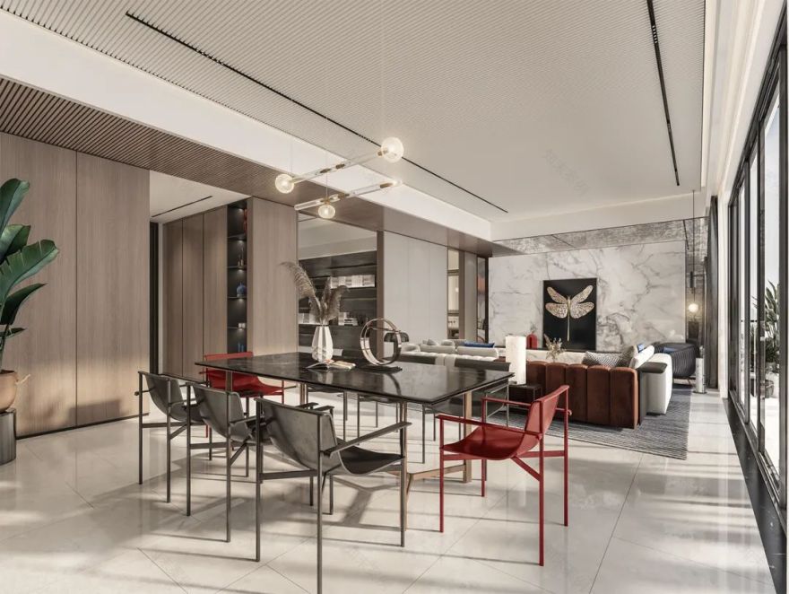 中铁建铁建城样板房丨中国贵阳丨锐度重庆硬装设计-14