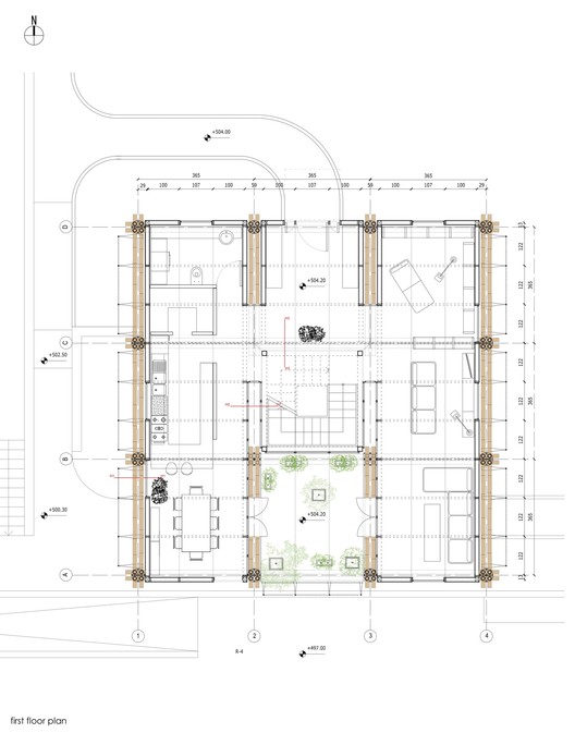 竹构低碳节能住宅-16