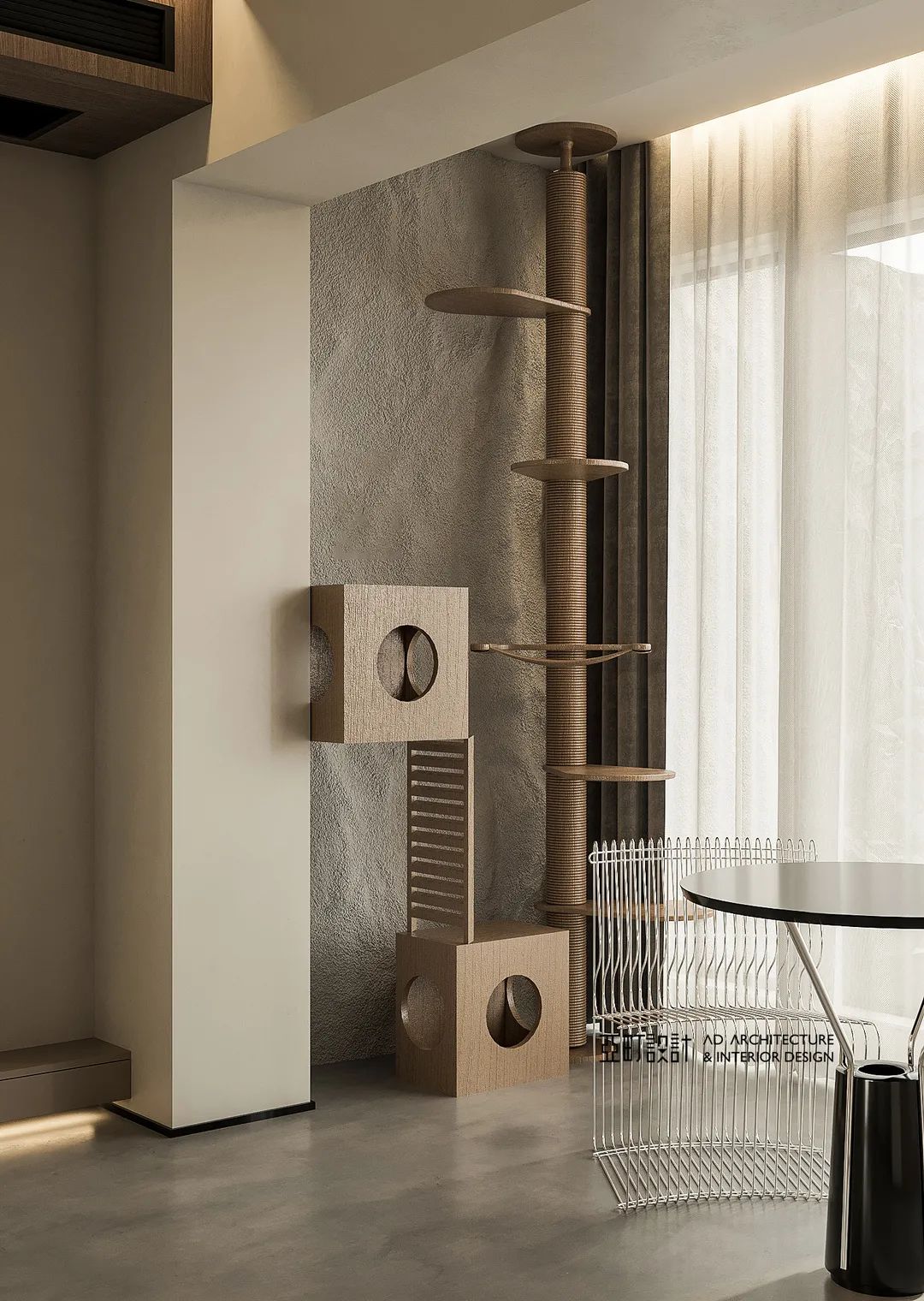 舞者之家 · 极简与温暖的完美融合丨亚町设计-37