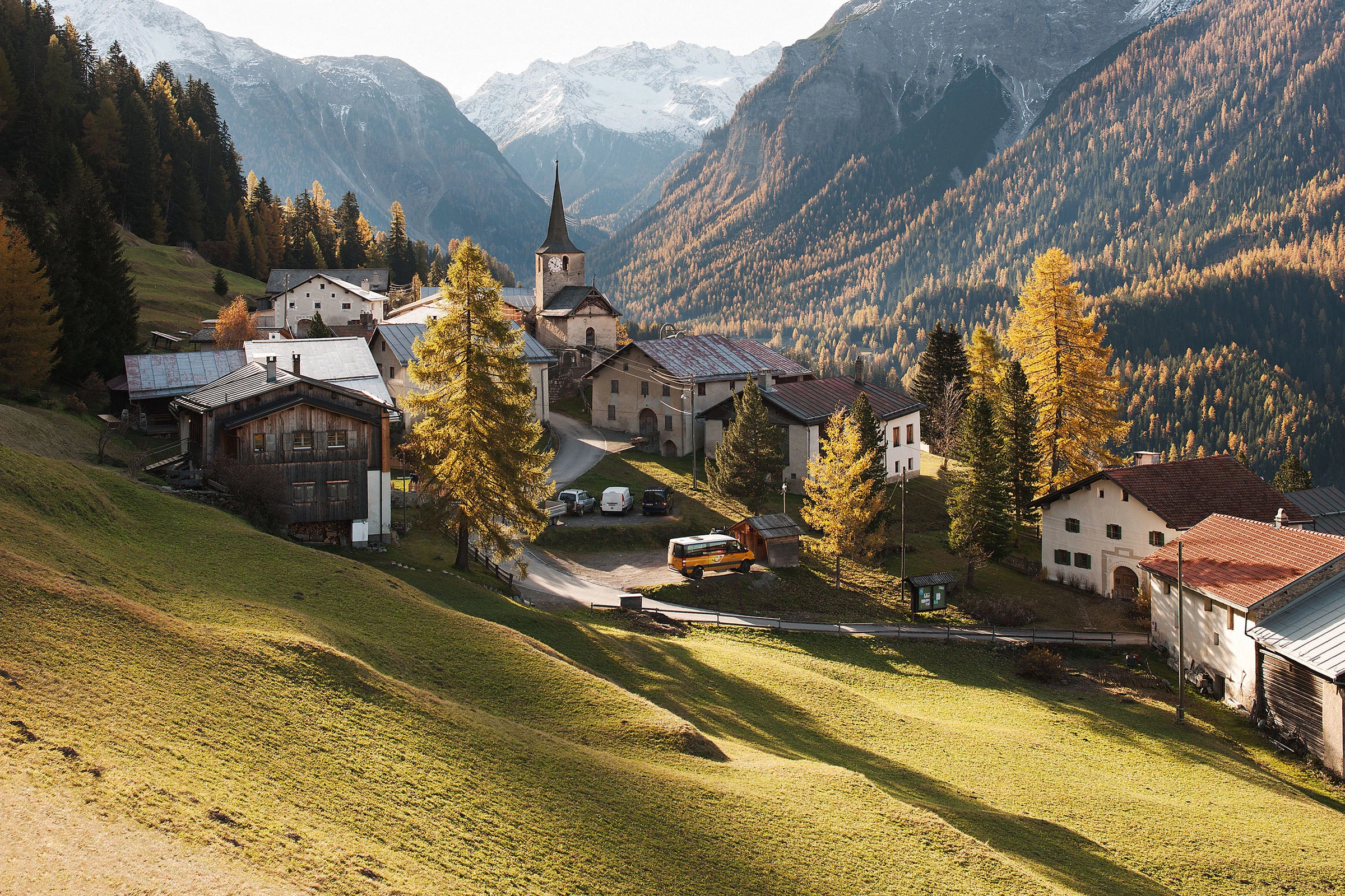 瑞士 Stuls 古老住宅的翻新设计-13