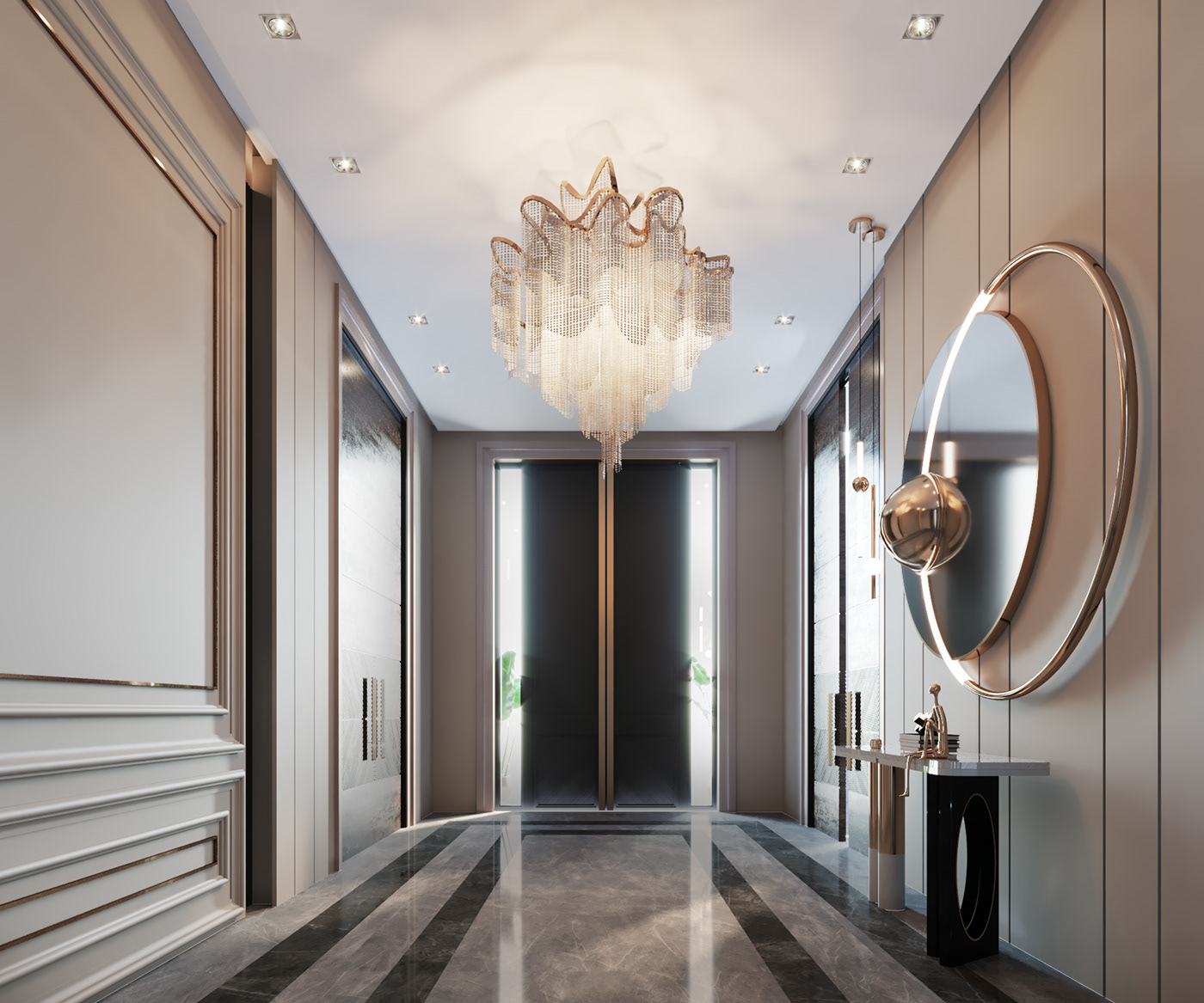 Anastasiya Gushchina丨别墅丨modern majles for men-0