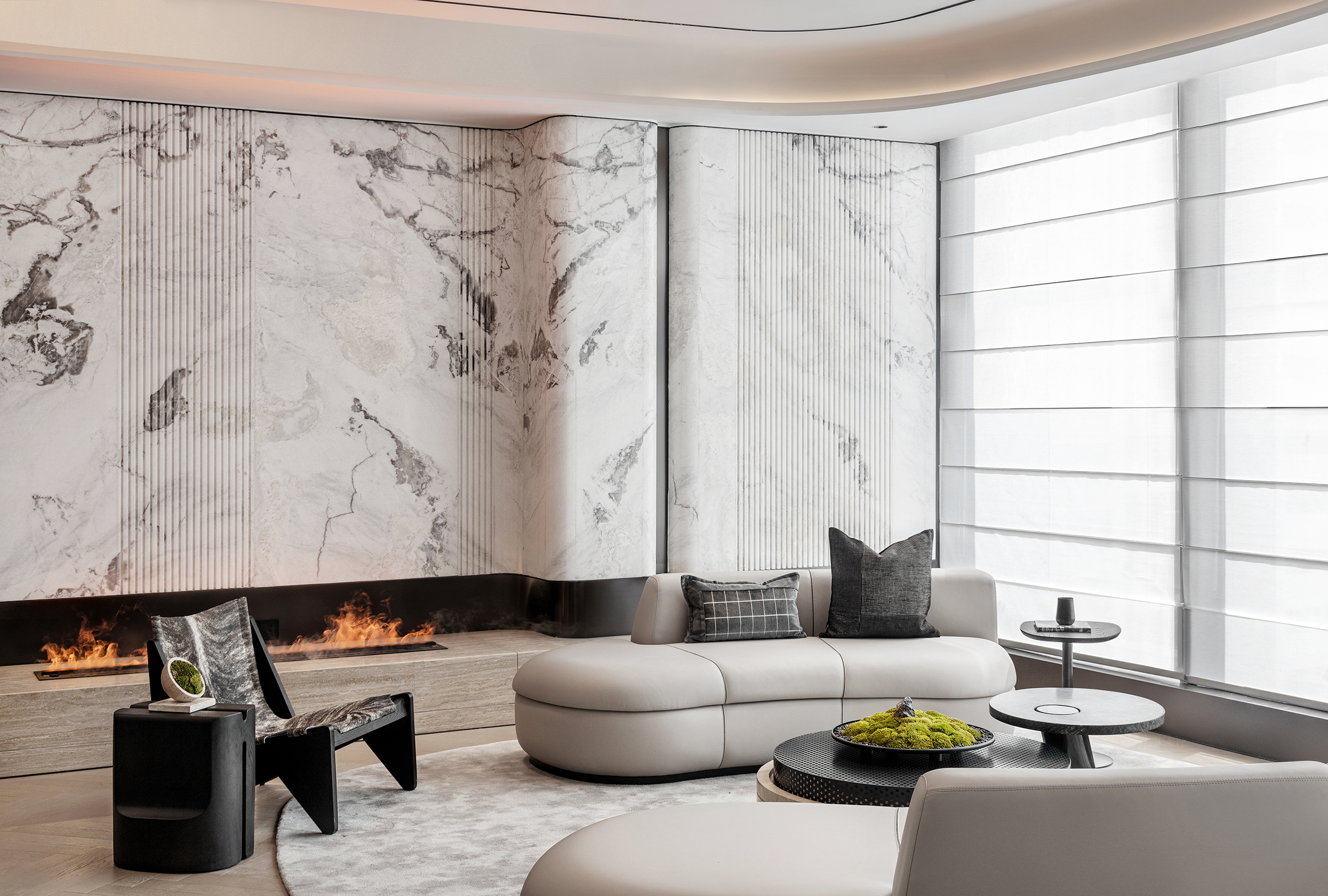 云端大平层 演绎低奢都会生活丨零次方设计-6