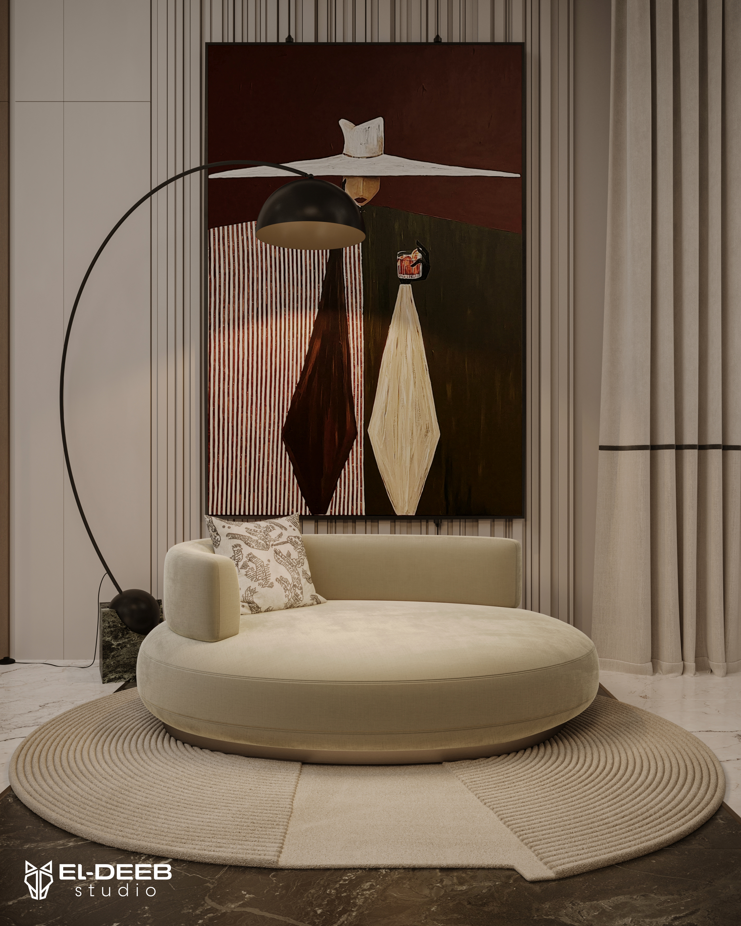 Organic Balance Villa Reception & Stairs-12