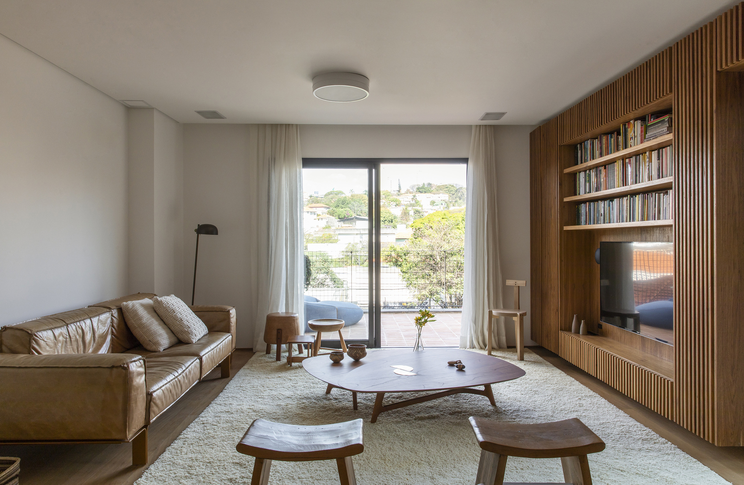 巴西 FLO 公寓——室内外和谐共生-22