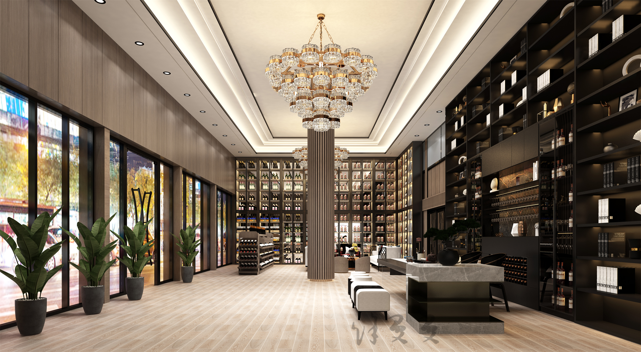 茶庄设计|在竹影交织间感悟禅与茶-6