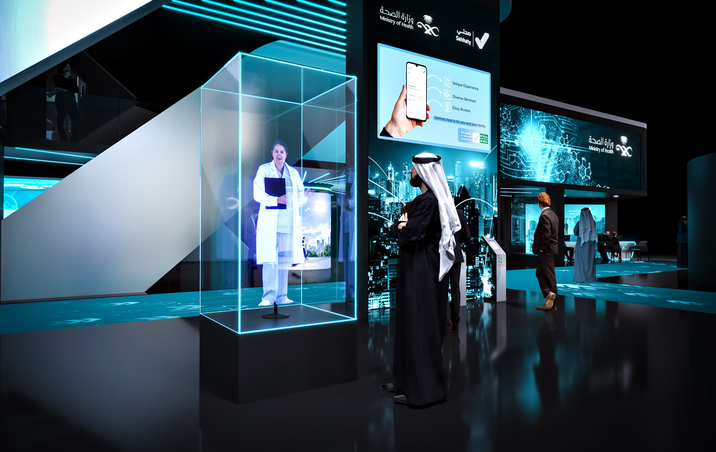 MOH Stand 26.5m x 19m Global Health 2025-7