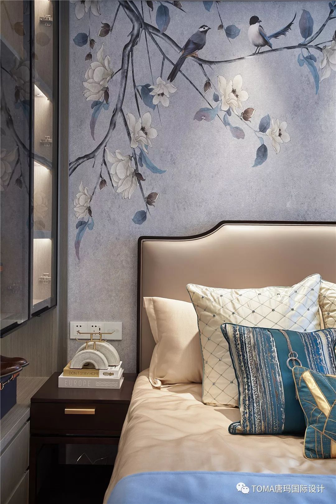 鹰潭星海湾新中式轻奢样板房设计-52