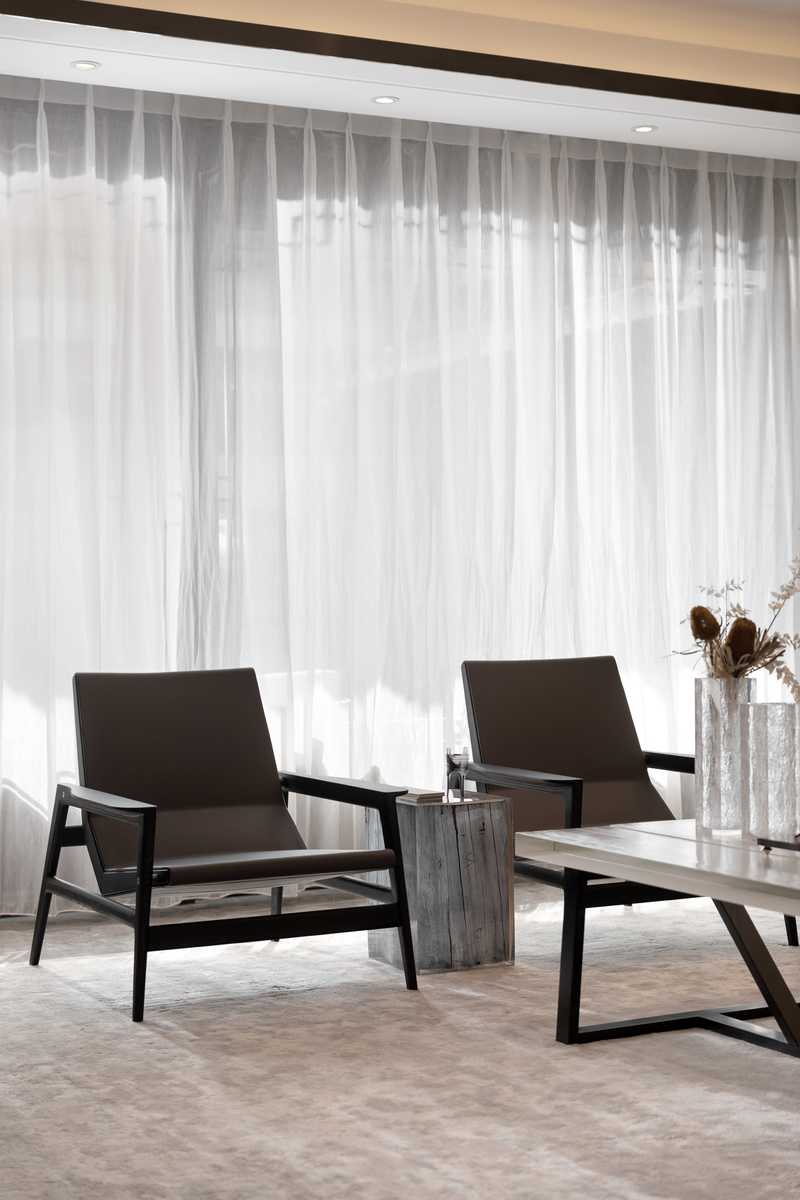 嘉兴桐乡濮园杏林苑S340户型合院样板房软装工程-29