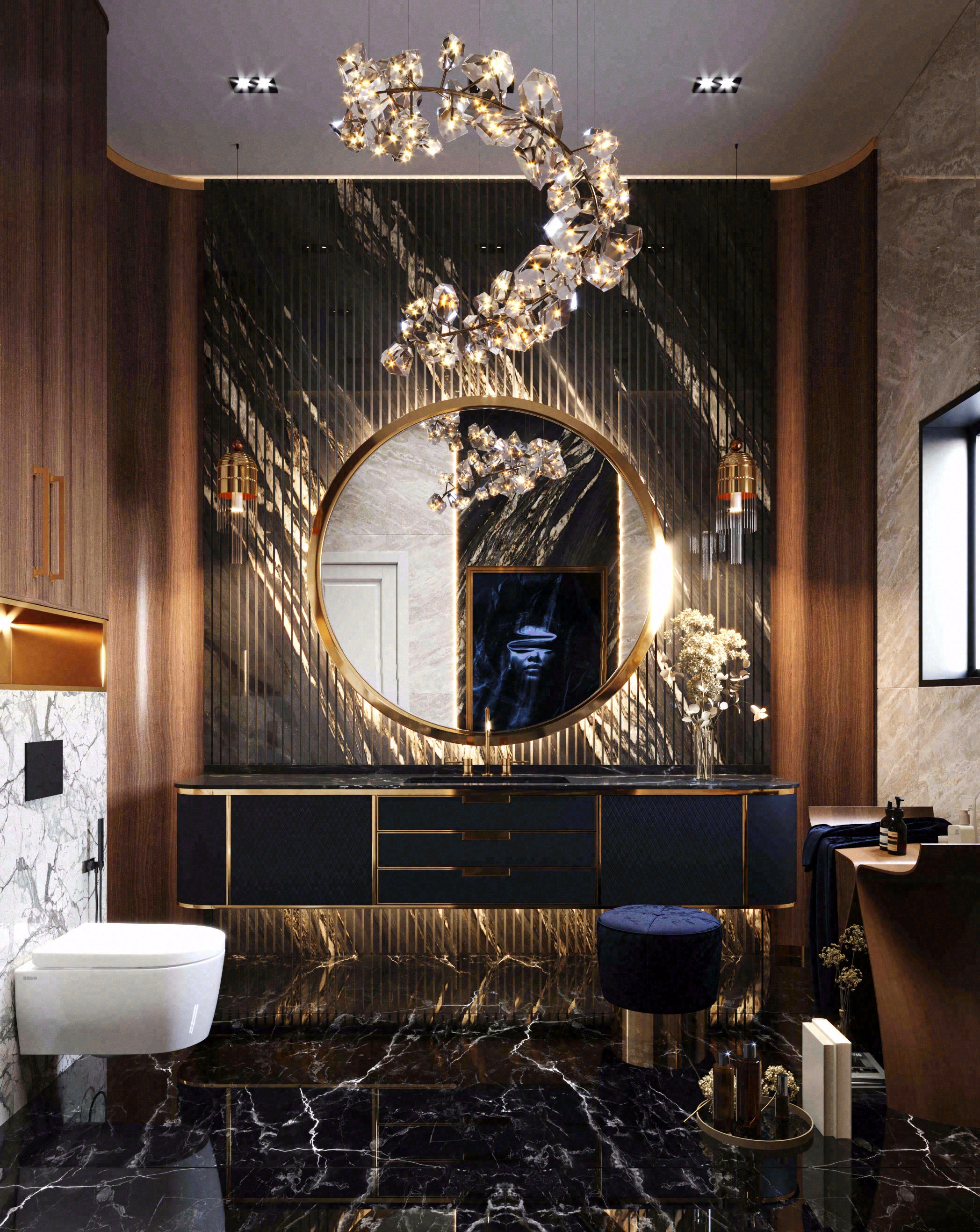 Luxury Master Bathroom Design-1