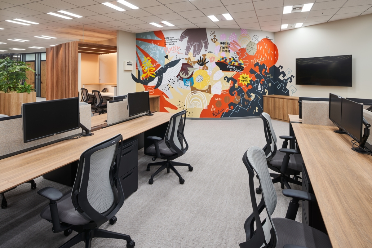 东京 HapagLloyd 办公室设计丨日本东京丨Steven Leach Group-11