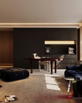 璀璨珑府143㎡室内设计丨中国淄博丨云上译舍