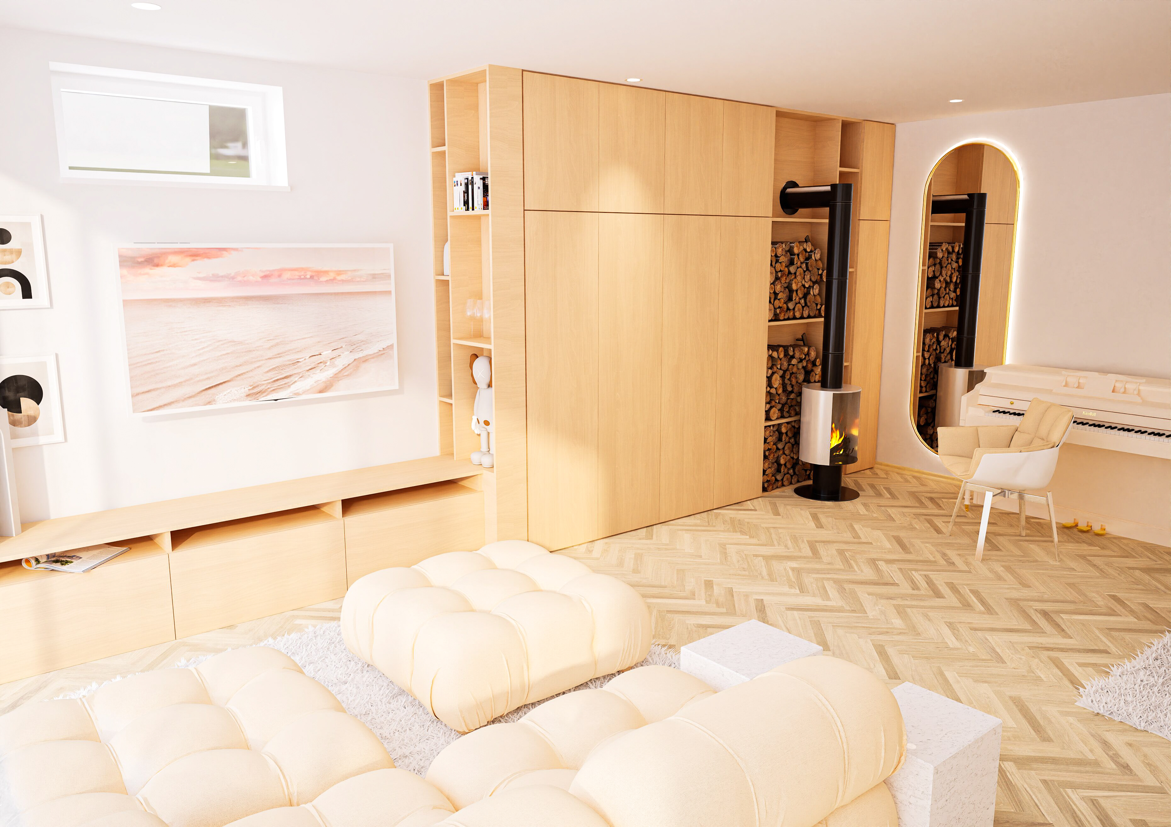 宁静卧室与办公室-7