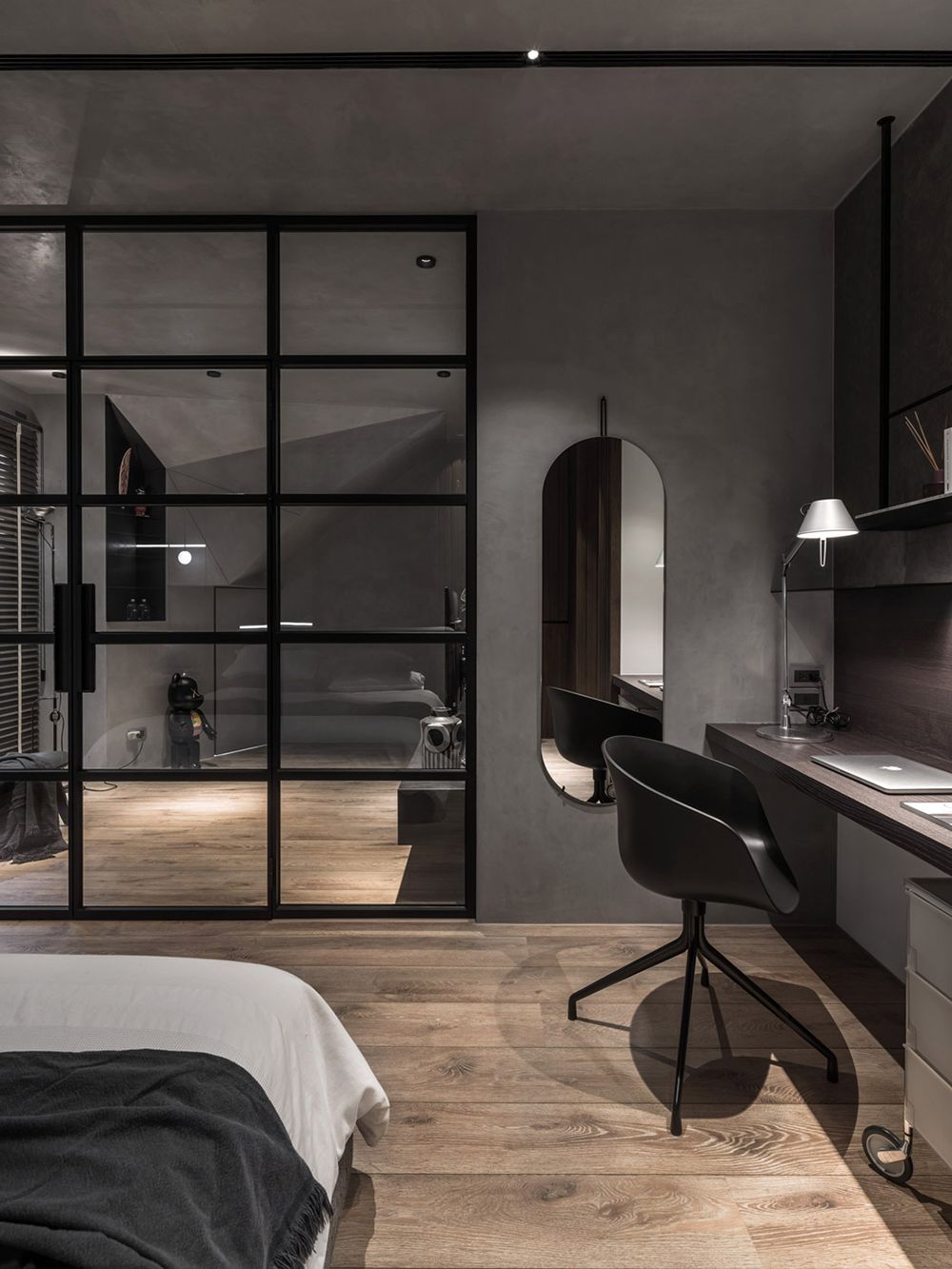 110 坪四层别墅，极简线条与自然元素共融-36