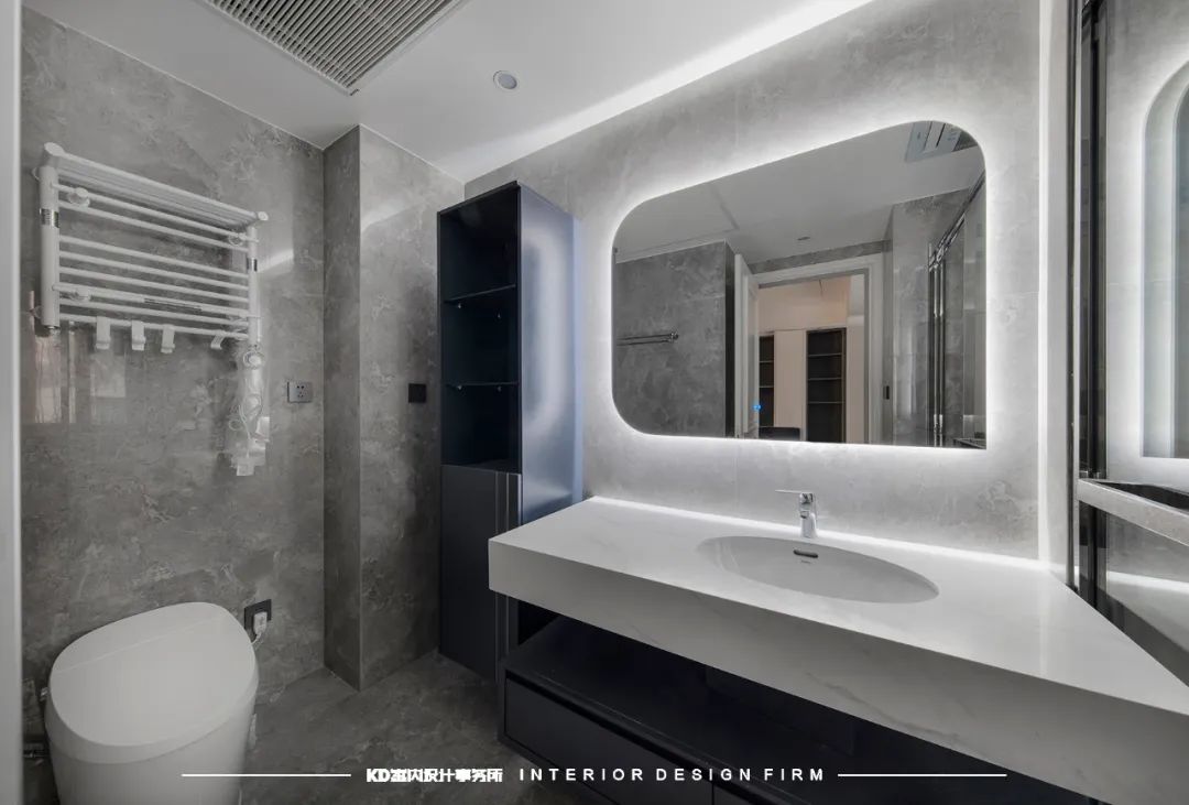 重庆渝北区现代法式别墅设计丨中国重庆丨恺悦陈设,KD室内设计第一设计中心-136