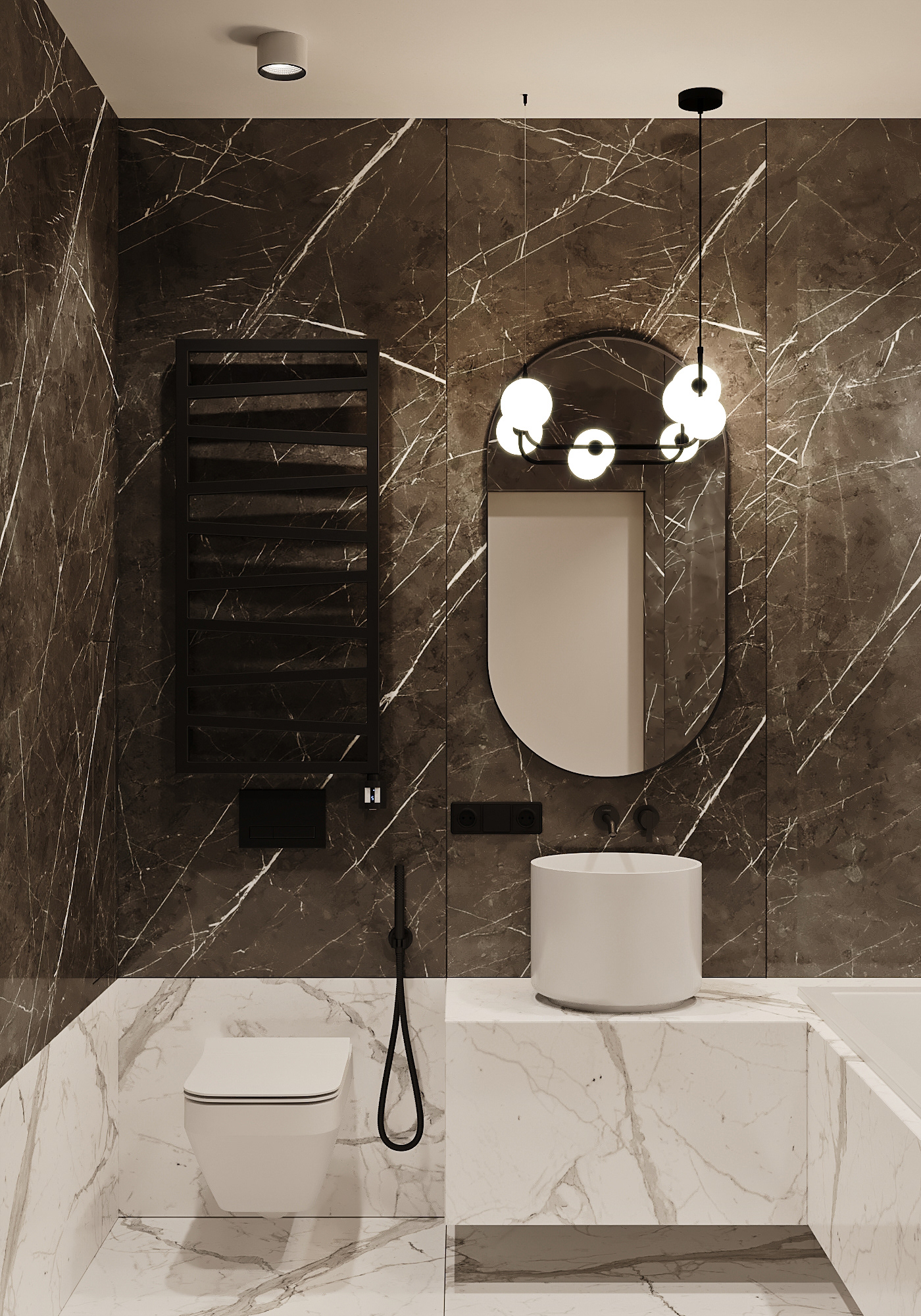 卢茨克的开放式公寓丨乌克兰丨PikulDesign-31