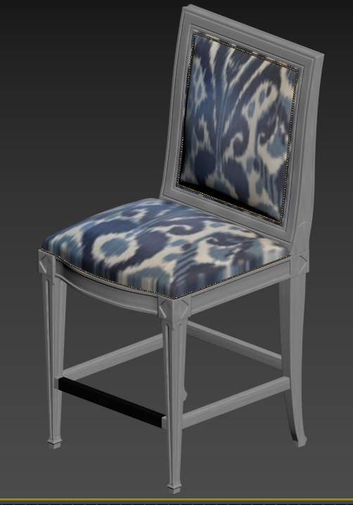 厨房岛椅定制建模及3D可视化项目丨美国-18