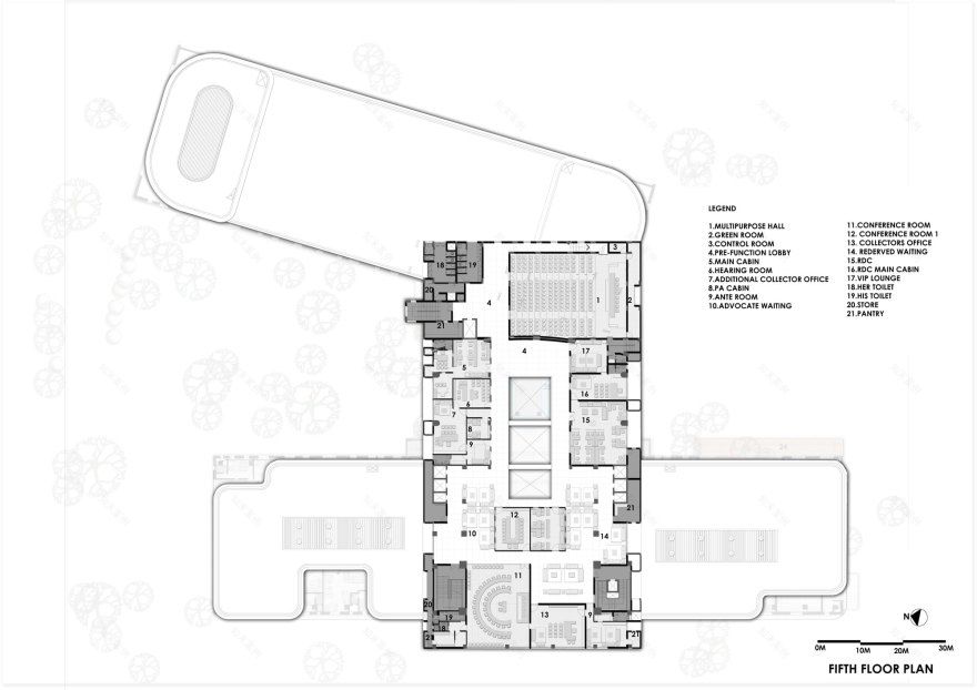 Collector 办公室,取代旧集群的新型办公 Sunil Patil And Associates-20