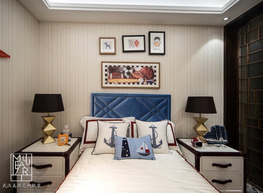 现代港式风格打造 100㎡优雅轻奢空间-33