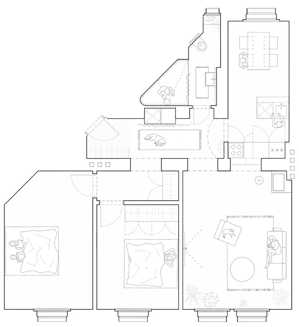 Karlovy Vary 公寓改造丨捷克卡罗维发利丨Plus One Architects-36