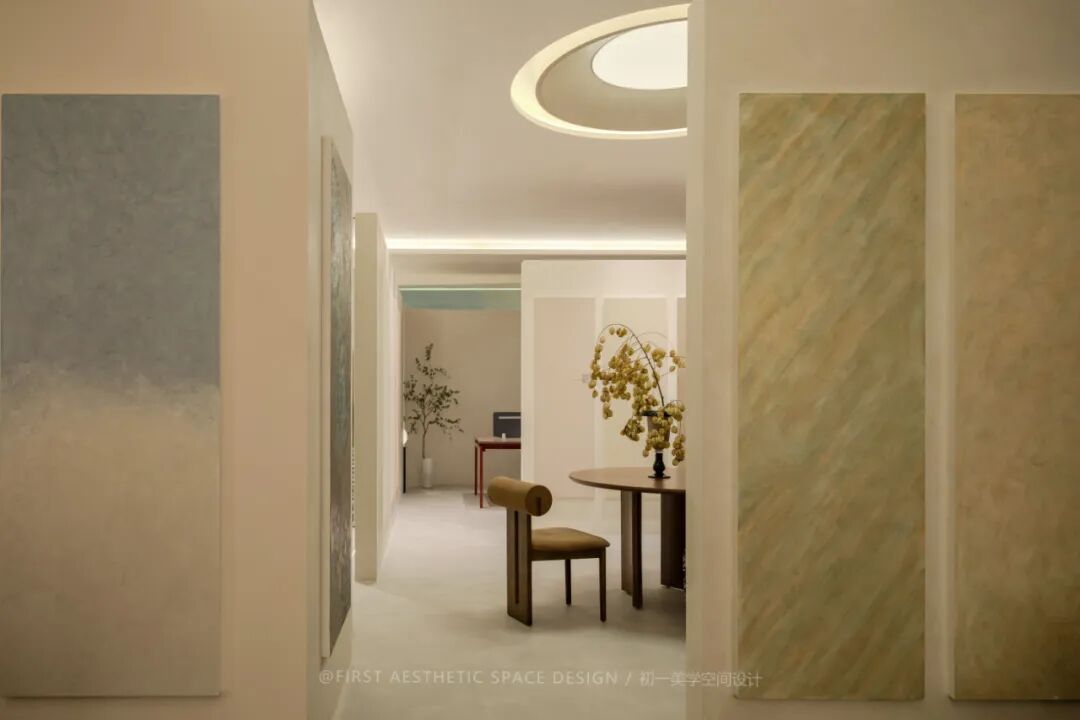 TULLIO艺术涂料展厅设计丨初一美学空间设计-25