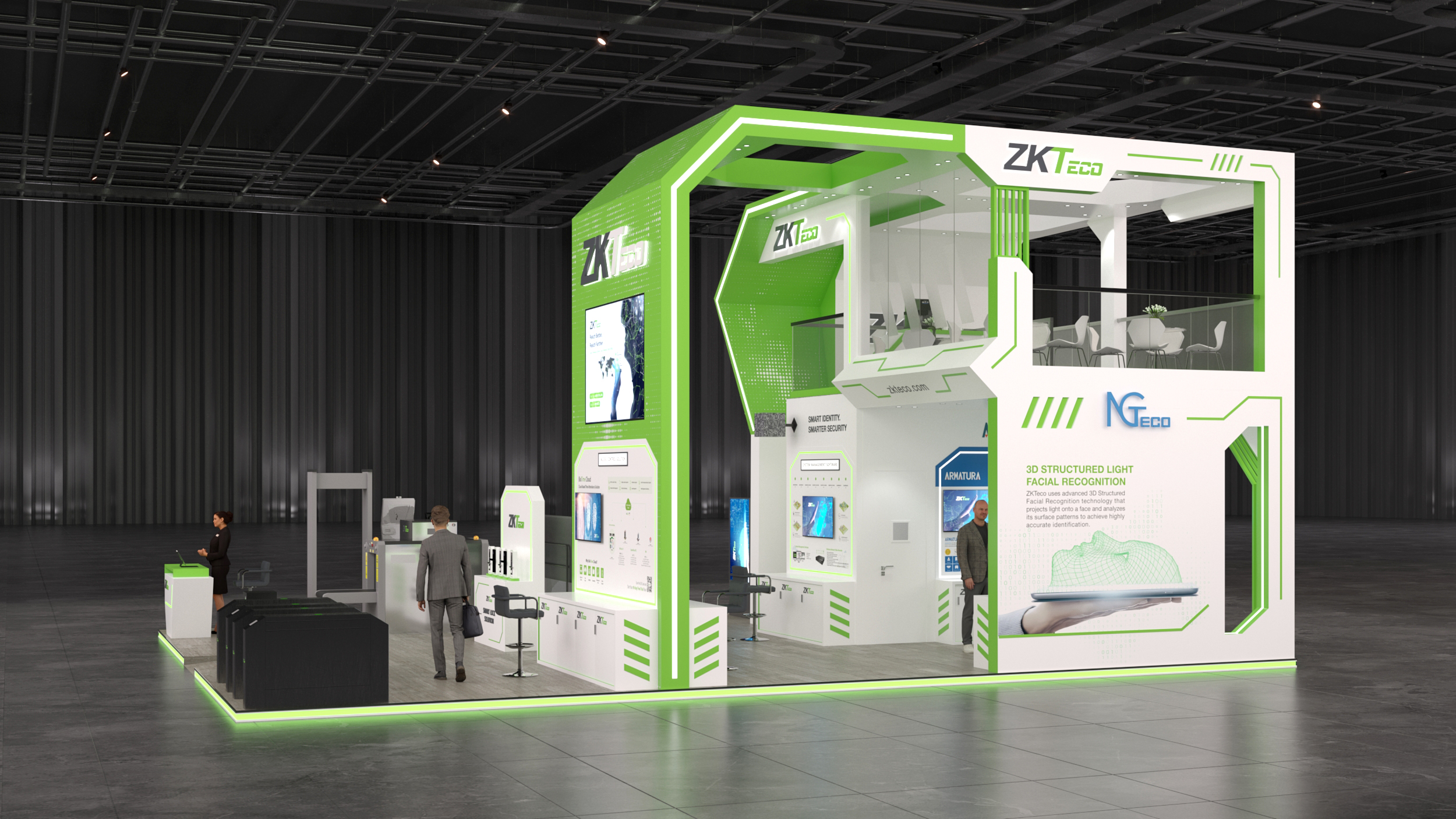 中控科技集团2026年迪拜国际安防展

注：ZKTECO一般指中控科技集团，INTERSEC DUBAI是迪拜国际安防展，结合语境推测此处为该集团参与2026年此展会 -6