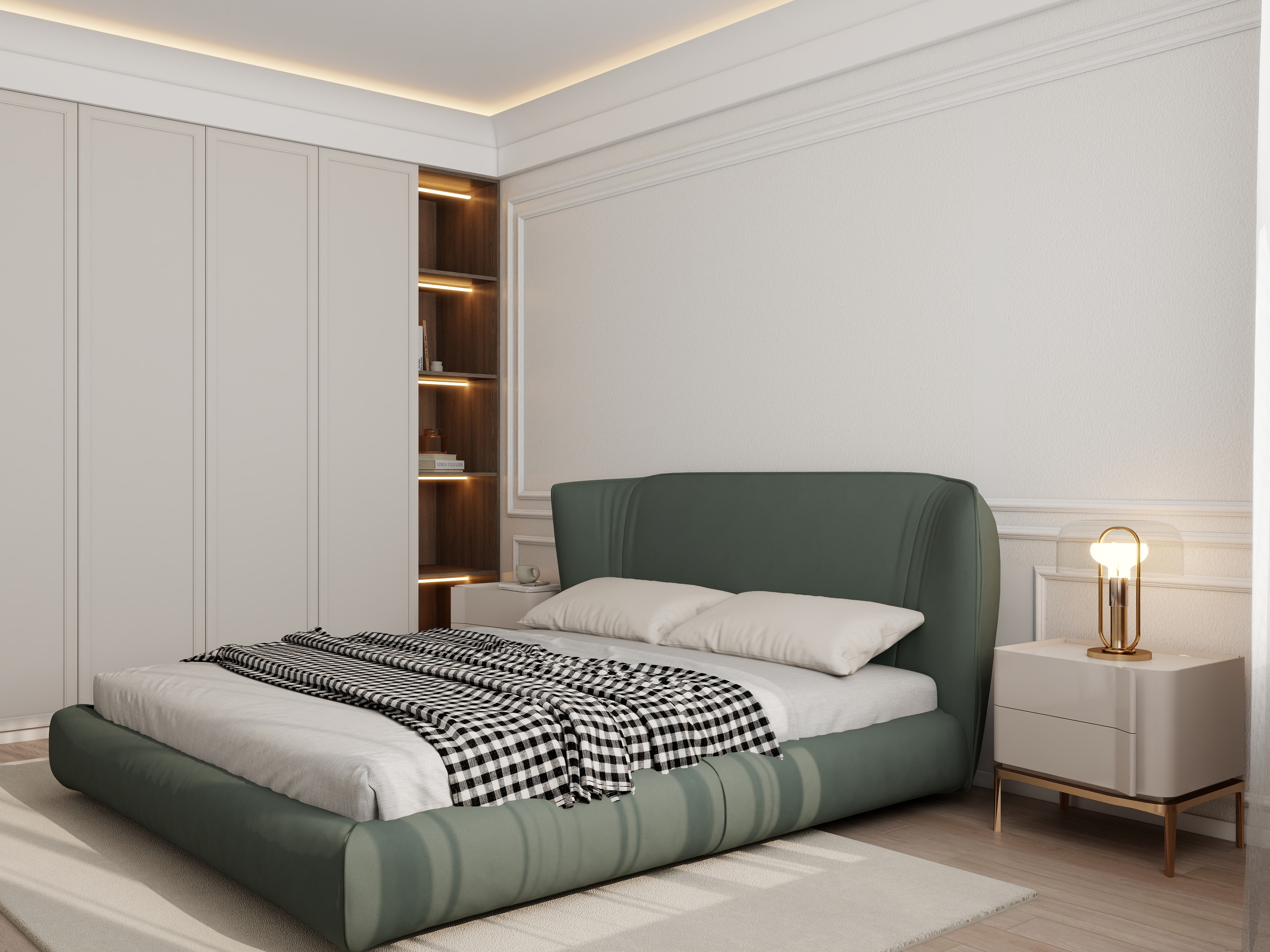 豪苑翡翠城家装效果图-18