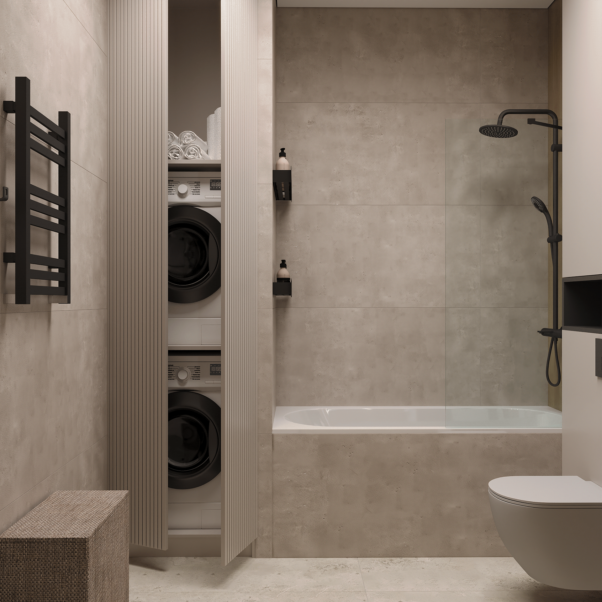 80 平米公寓可视化设计-44