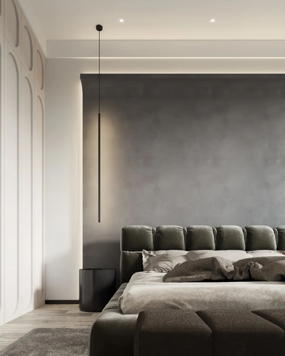 张楠楠·180平平层作品  现代极简-34