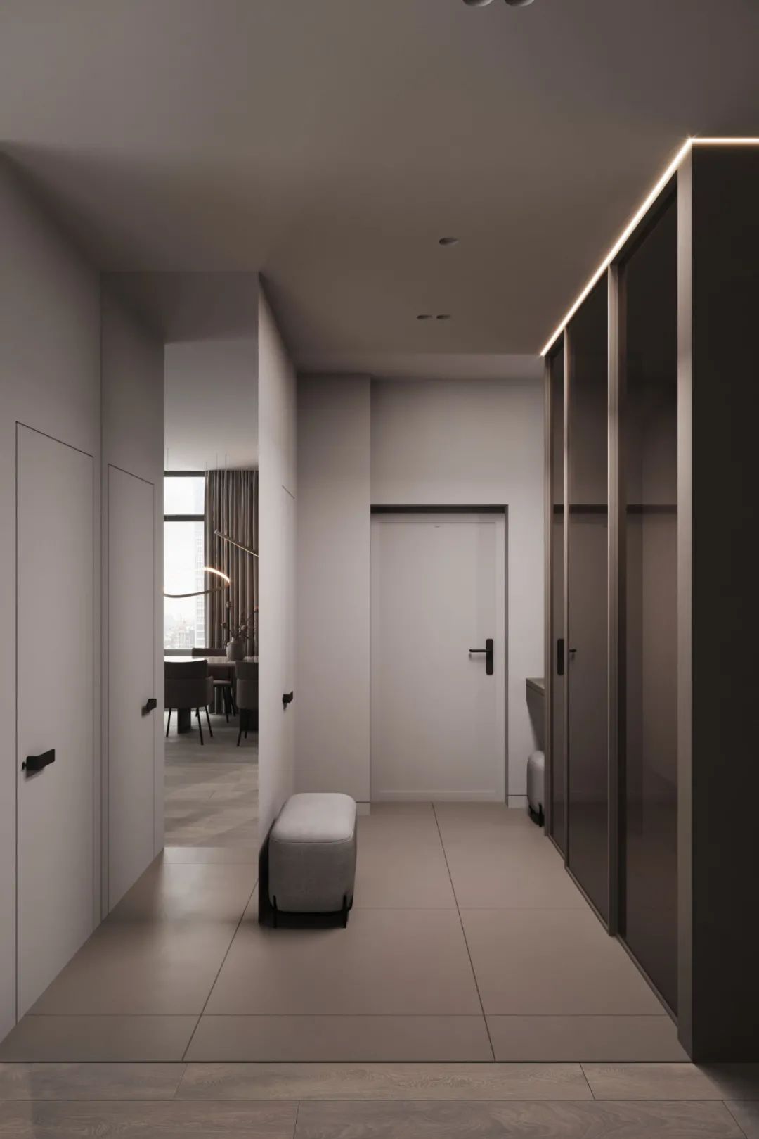 280㎡现代简约之家丨ArtPartner Architects-68