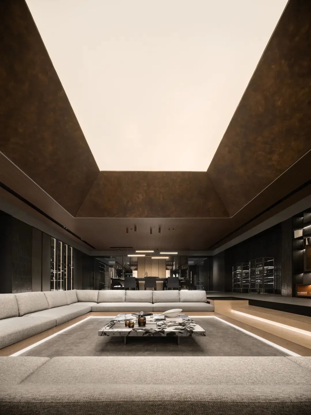 唐忠汉｜1500㎡意式极简，看花眼了！-14