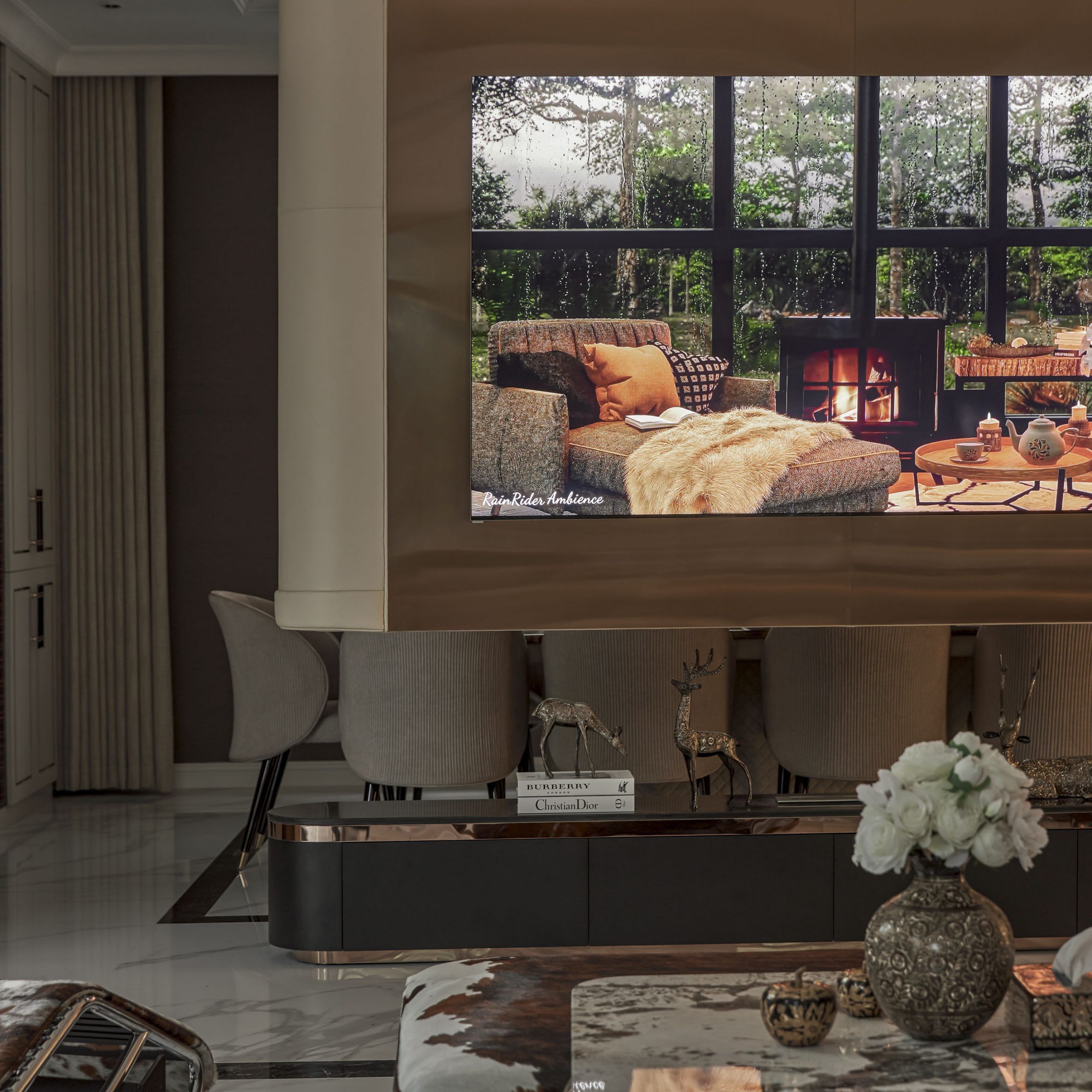 亚洲风格三层别墅设计,打造家庭温馨空间-93