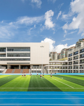 从城市到校园·深圳（宝中集团）海天学校丨中国深圳丨深圳市建筑设计研究总院有限公司城环院