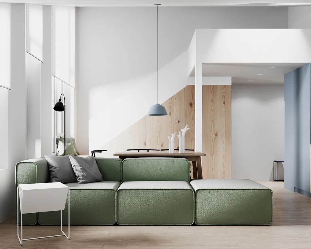 30㎡一居室公寓，高颜值多功能空间设计-1