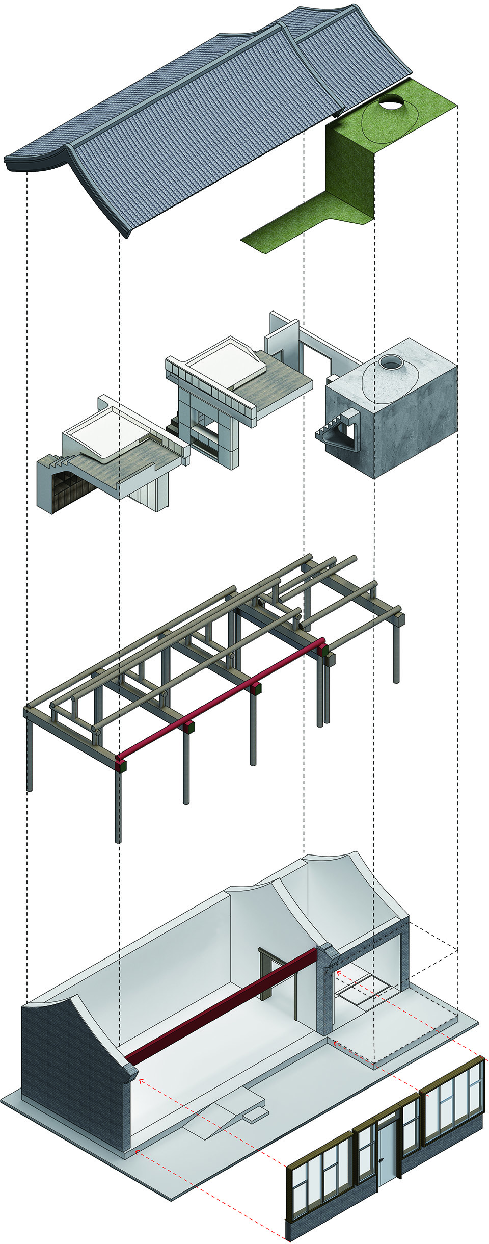 两代人的小家 & 北京胡同内旧房改造 / CAA希岸联合建筑事务所-41