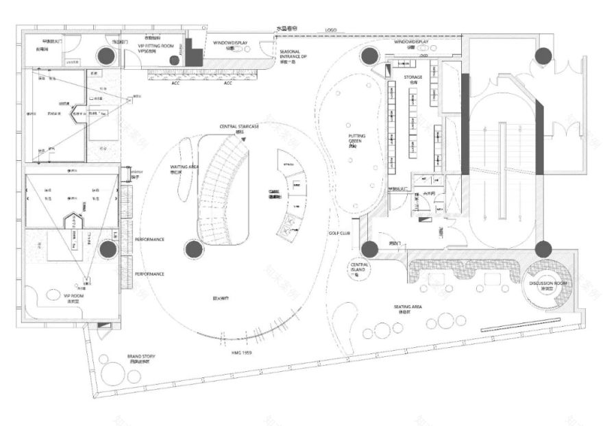 中国首个HONMA之家丨中国上海丨DCDC DESIGN-89