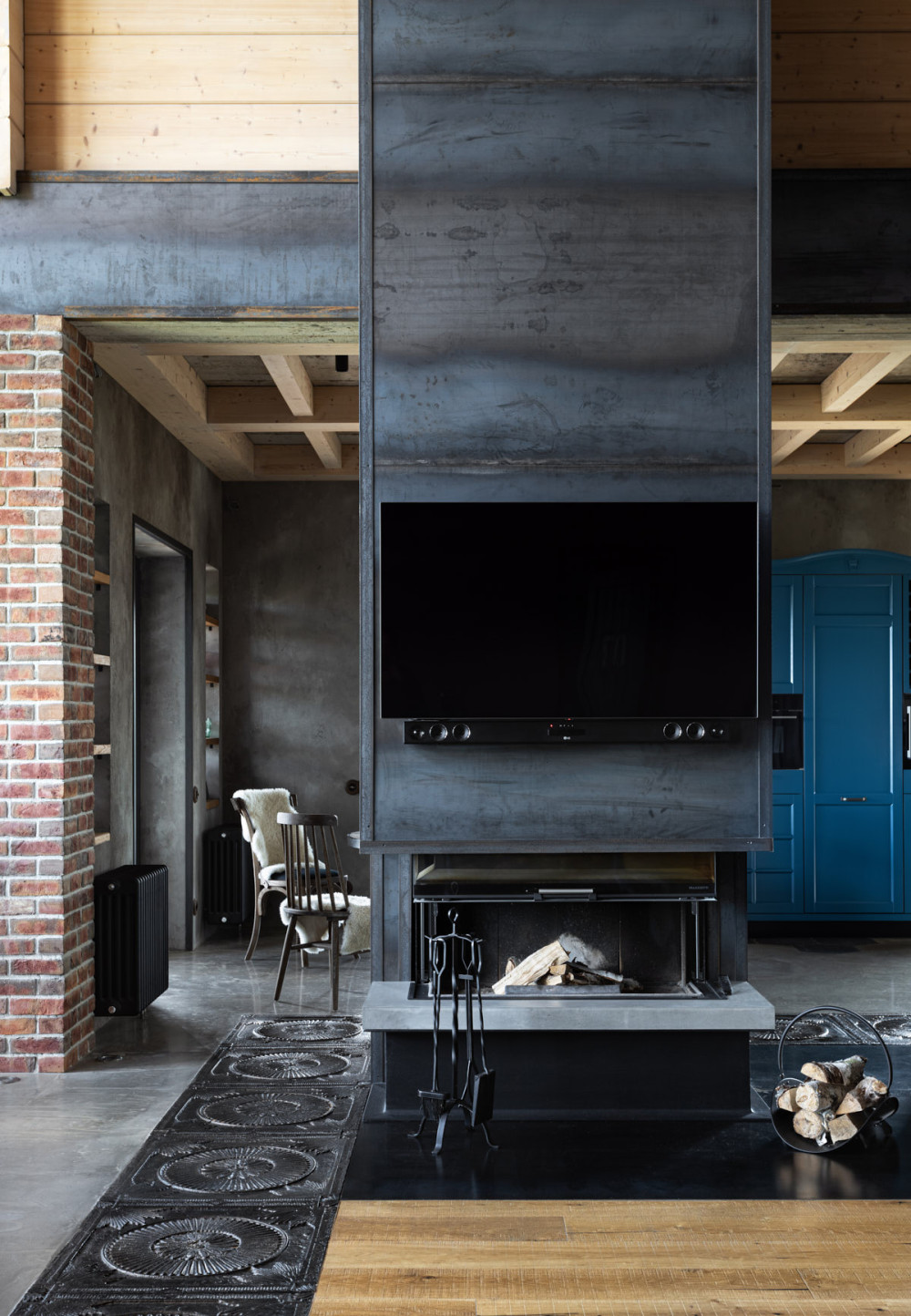 莫斯科河畔的斯堪的纳维亚风情别墅丨俄罗斯莫斯科丨伊琳娜·舍甫琴科（Irina Shevchenko）-16