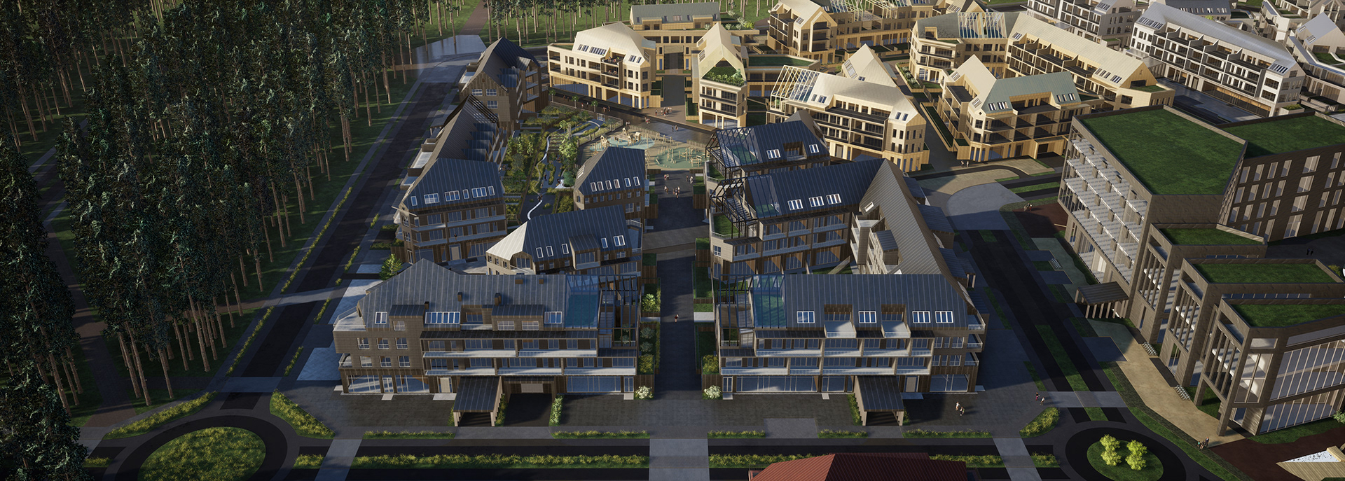 高密度和低层多功能木结构住宅区丨波兰比得哥什丨Damian Dominiczak-118