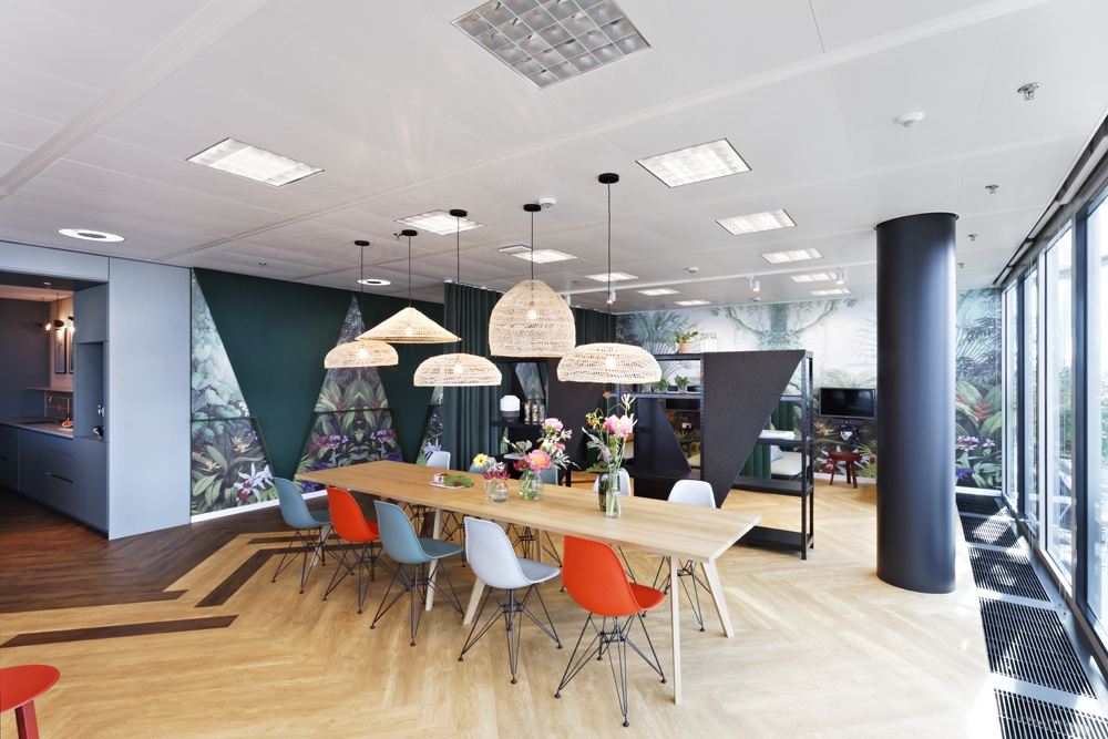 IG 欧洲及 Spectrum 交易金融办公室共享空间设计丨德国法兰克福丨Just,Burgeff Architekten-17