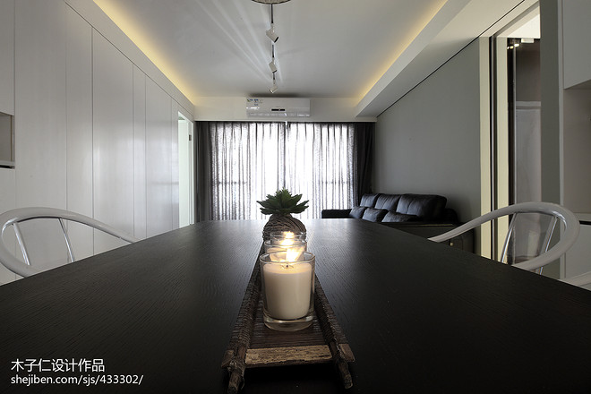 熙和园  极简空间样板间-14