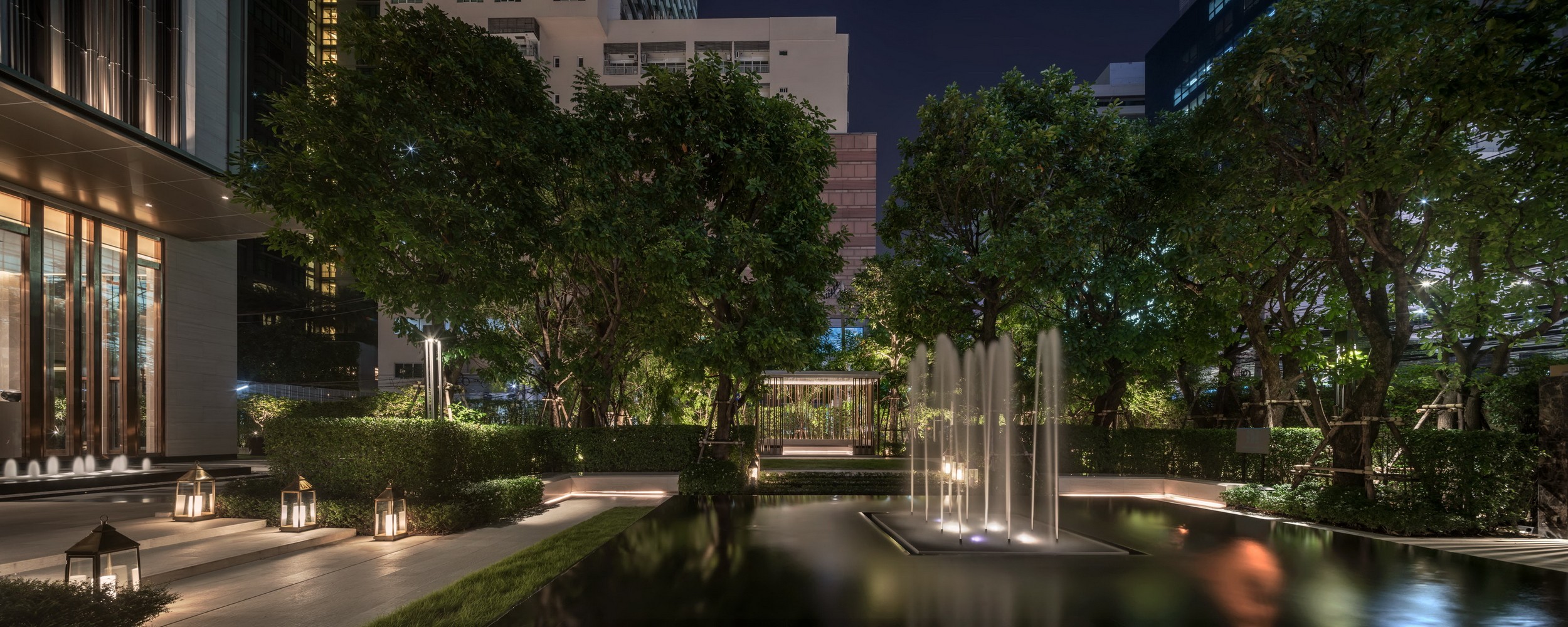 曼谷 ESSE ASOKE 公寓，现代景观建筑典范-5