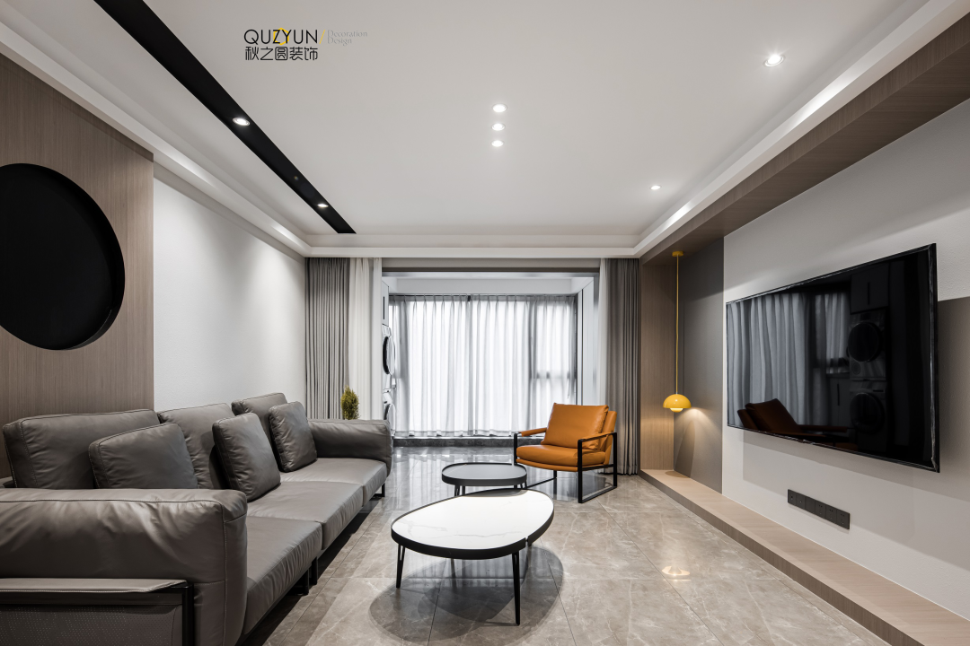 现代简约龙湖尚品140平空间设计丨中国常州丨意象QUZYUN|DSEIGN-22