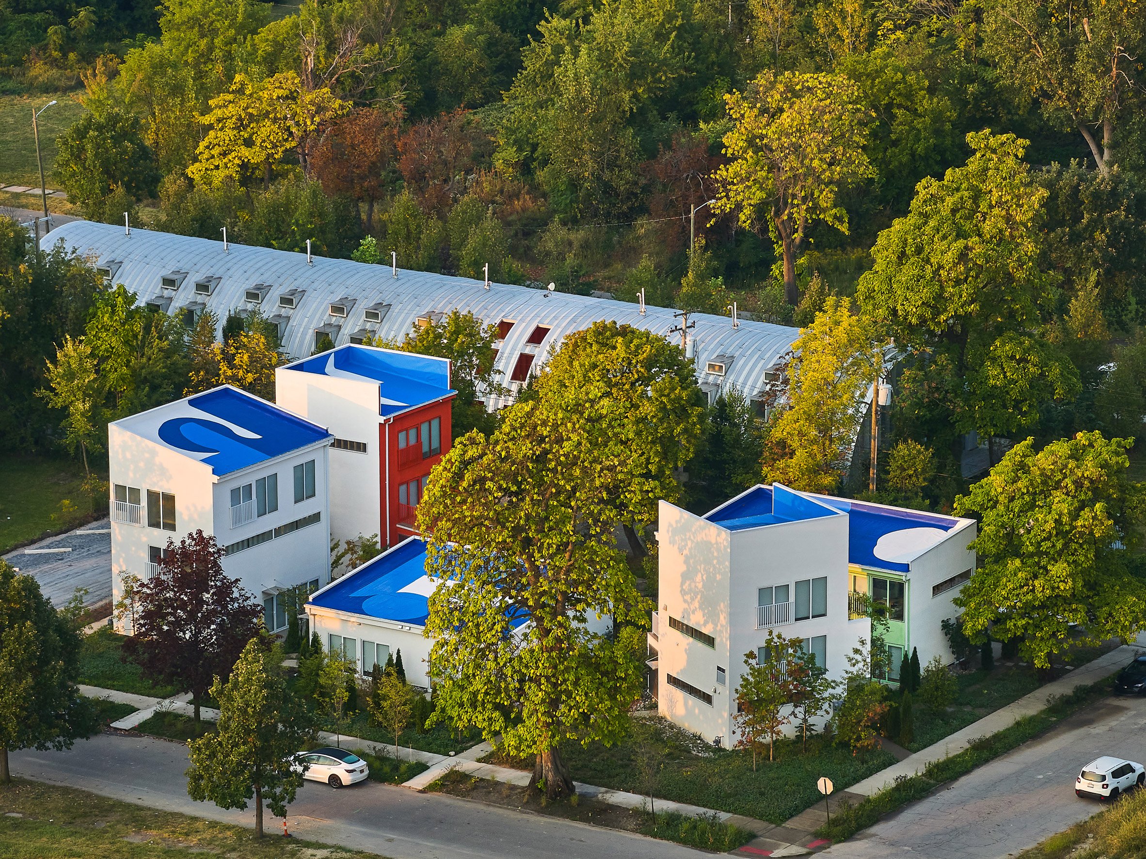 The Canopy 住宅丨美国底特律丨EC3-3