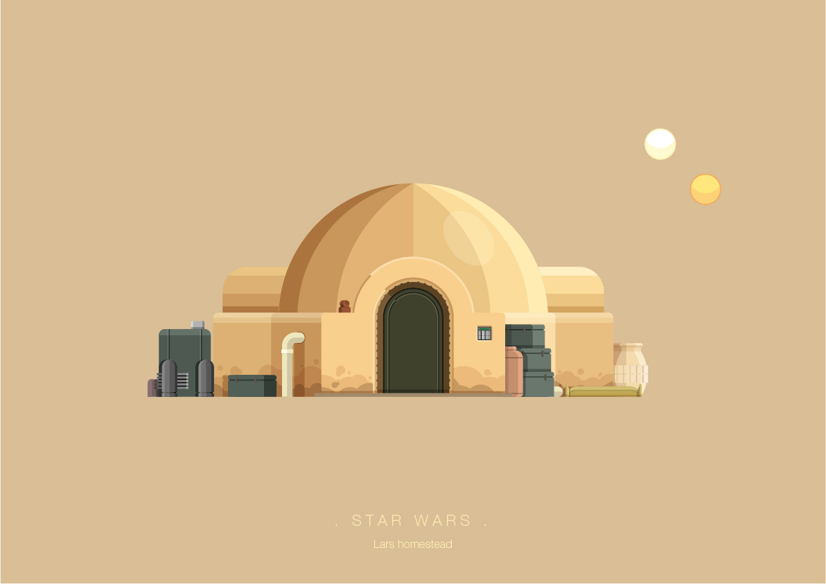 Famous Movies & TV Shows Setting - part 1-5