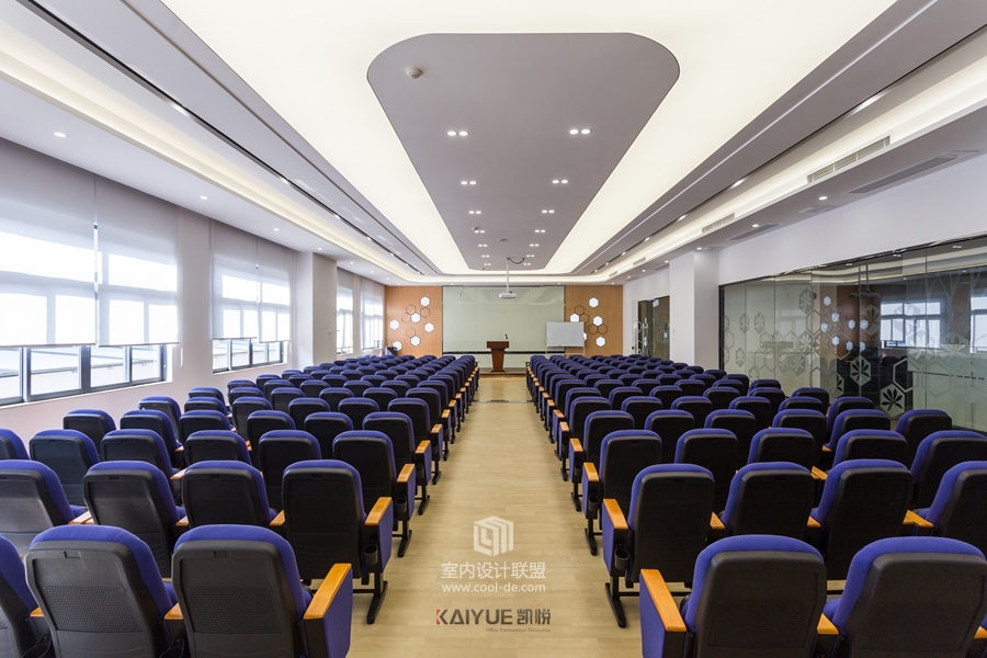 【凯悦装饰】盛美集团办公室装修设计完工实景图鉴赏-9