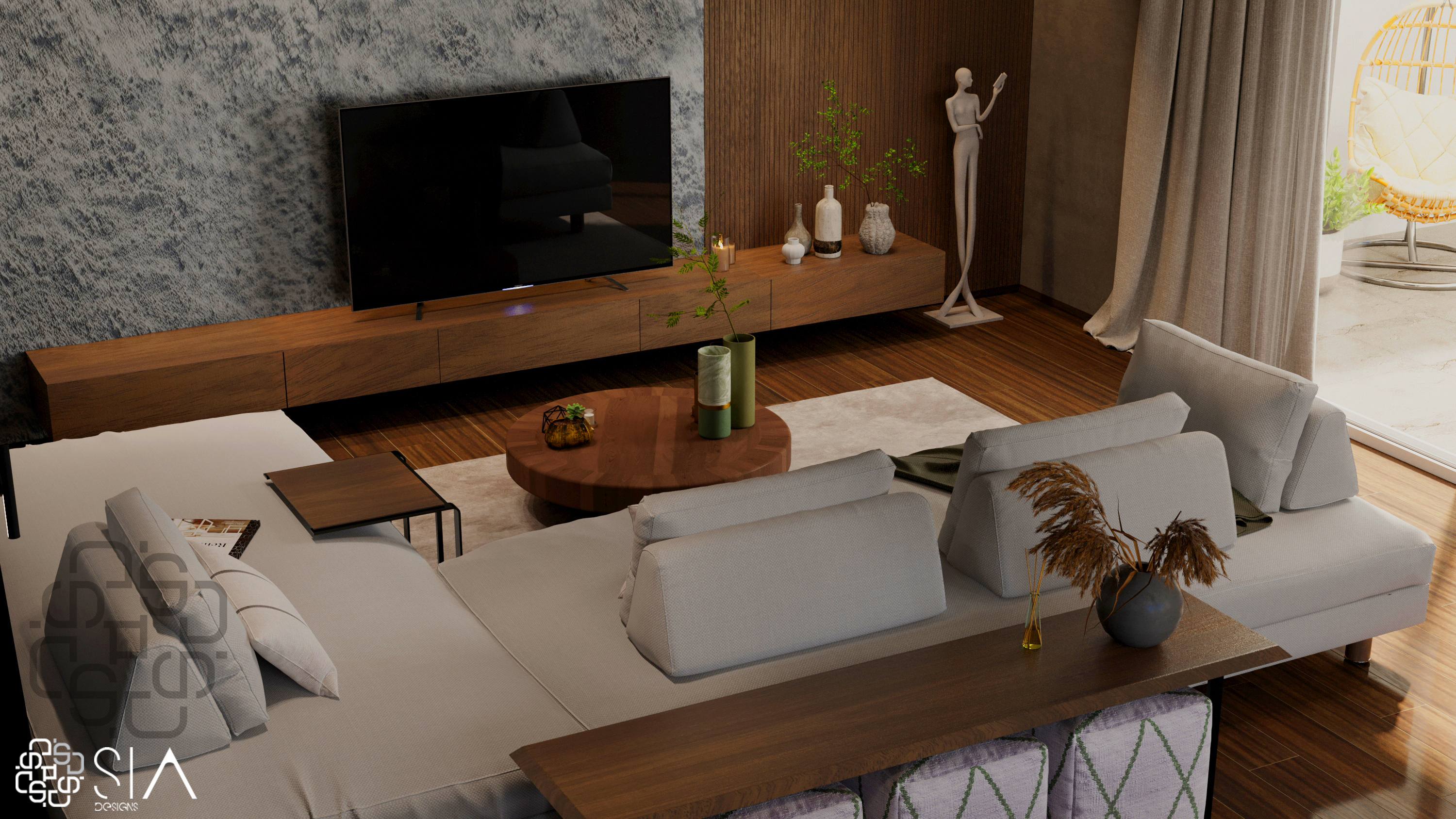 HYDE PARK II - Reception & Living area-12